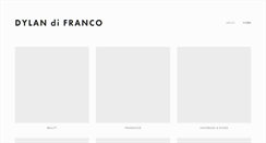 Desktop Screenshot of dylandifranco.com